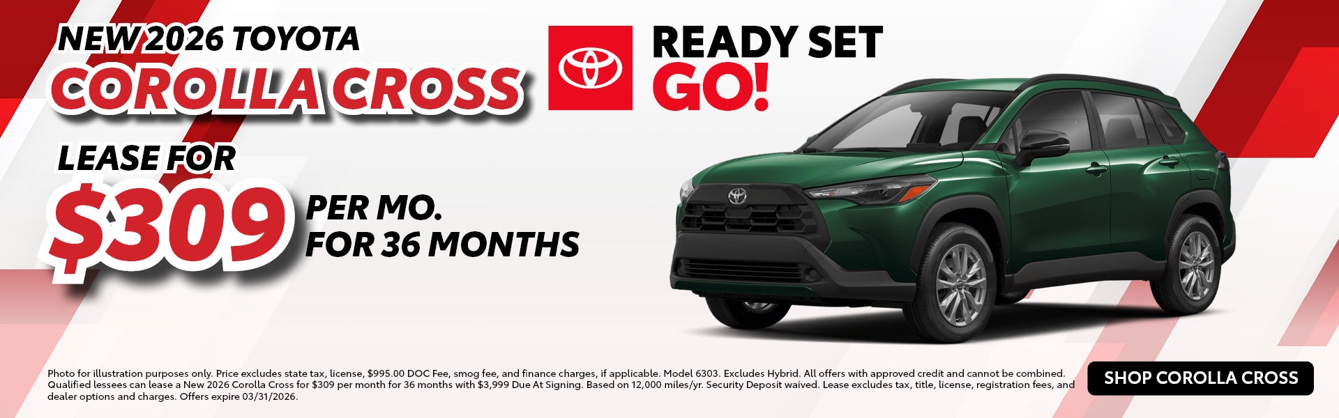 NEW 2026 TOYOTA COROLLA CROSS